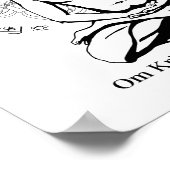 Mahavatar Babaji Poster (Ecke)