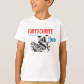 Mähdrescher DDR Design T-Shirt (Vorderseite)