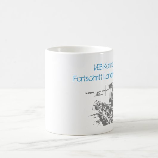 Mähdrescher DDR Kaffeetasse (Mittel)