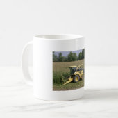 Mähdrescher Kaffeetasse (Vorderseite Links)