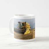 Mähdrescher Kaffeetasse (Vorderseite Links)