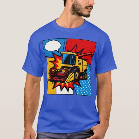 Mähdrescher T-Shirt (Vorderseite)