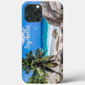 Mahe Seychelles Carana Beach Geschenk Case-Mate iPhone Hülle (Rückseite)