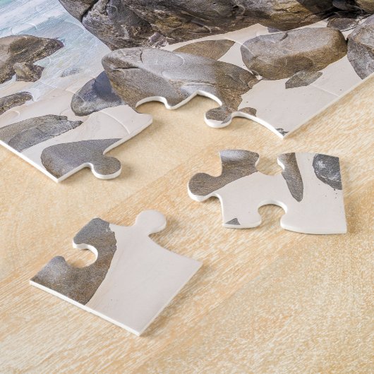 Mahe Seychelles Carana Beach Geschenk Puzzle (Seite)