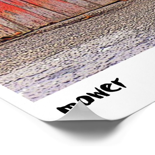 mähen poster (Ecke)