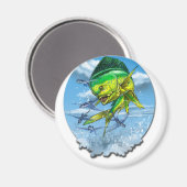 Mahi-1 Magnet (Vorderseite/Rückseite)