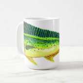 MAHI MAHI COFFE TASSE (Vorderseite Links)