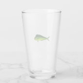 Mahi Mahi - Dolphin Fish - Dorado Glas (Rückseite)