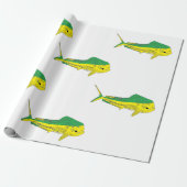 Mahi-mahi/Dorado-Wrapping-Papier Geschenkpapier (Ungerollt)