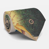 Mahi-Mahi Fischgrafik Krawatte (Gerollt)