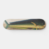 Mahi-Mahi Fish Kunstwerk Skateboard (Horizontal)