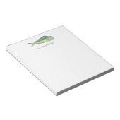 Mahi Mahi Fish Themed Stationery Notizblock (angewinkelt)