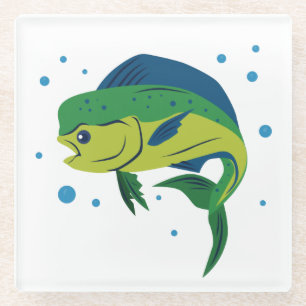 Mahi Mahi Glasuntersetzer