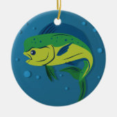 Mahi Mahi Keramikornament (Vorne)