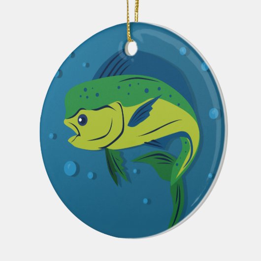 Mahi Mahi Keramikornament (Links)