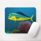 Mahi-Mahi Majesty Mousepad (Mit Mouse)