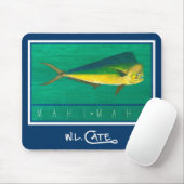 Mahi-Mahi Mausunterlagen Mousepad (Mit Mouse)