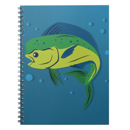Mahi Mahi Notizblock (Vorderseite)