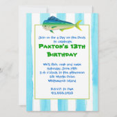 Mahi-Mahi-Party Einladung (Vorderseite)