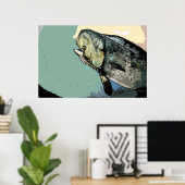 Mahi Mahi Poster (Heimbüro)