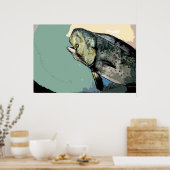 Mahi Mahi Poster (Küche)