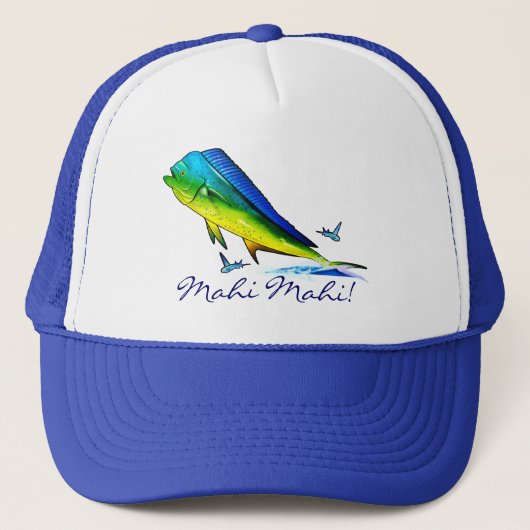 Mahi Mahi Truckerkappe (Vorderseite)