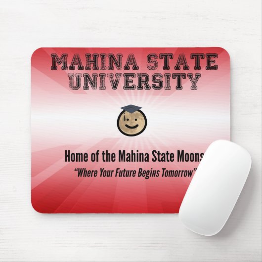 Mahina Staats-Mausunterlage Mousepad (Mit Mouse)