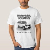 Mahindra Scorpio T-shirt (Vorderseite)