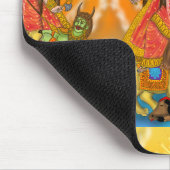 Mahishasur Mardini Durga Mouse Pad Mousepad (Ecke)