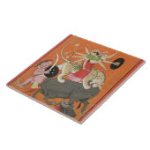 "Mahishasuramardini", vom 'Devimahatmya von MA Fliese (Seite)