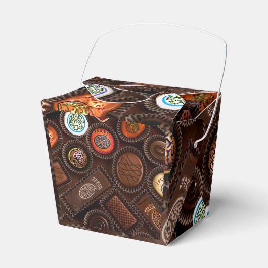 Mahj Chocolates Geschenkboxen Geschenkschachtel (Vorderseite)