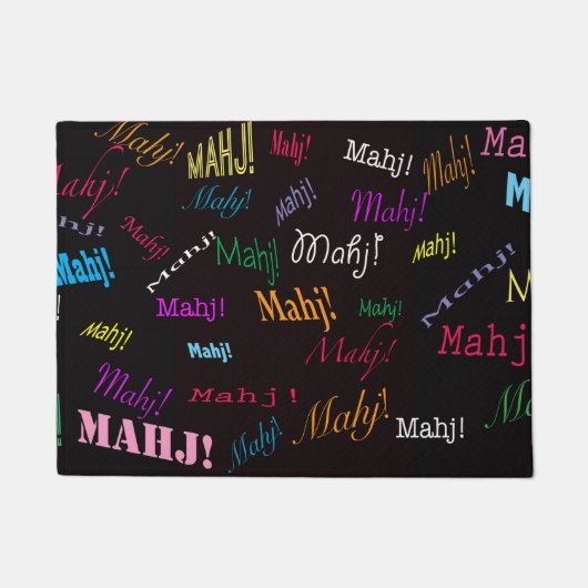 Mahj! Doormat Fußmatte (Vorderseite)