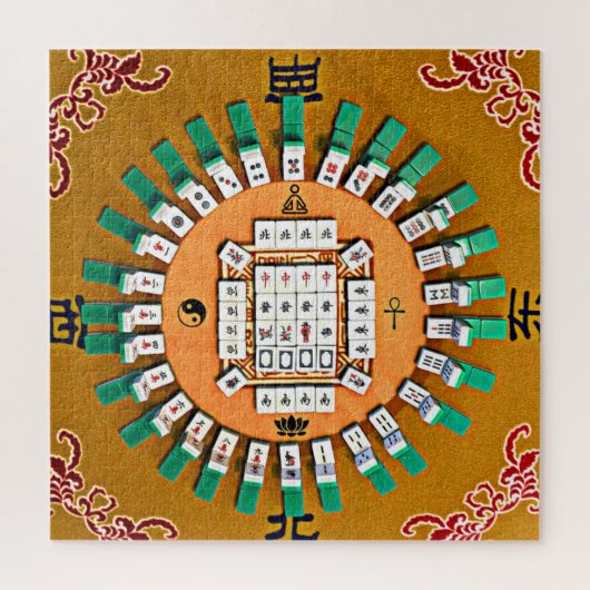 Mahj Mystic Circle Puzzle (Vertikal)