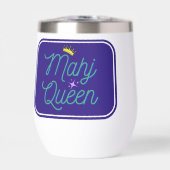 Mahj Queen Weinbecher (Vorderseite)