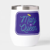 Mahj Queen Weinbecher (Rückseite)