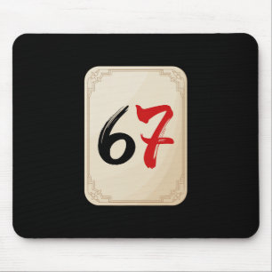 Mahjong 6 und 7 passend 67 Mahjongs Gruppenkostüm Mousepad
