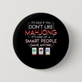 Mahjong Art des intelligenten Leute-Spiels Button (Vorderseite)
