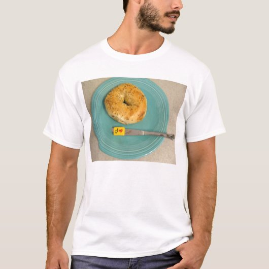 Mahjong Bagel-Frühstück T-Shirt (Vorderseite)