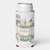 Mahjong Bar Cart Selters Dosenkühler (Seltzer Vorderseite)