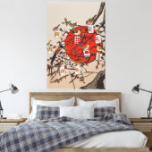 Mahjong Birds Game Leinwanddruck (Insitu (Schlafzimmer))