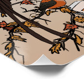 Mahjong Birds Game Poster (Ecke)