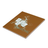 Mahjong blau fliese (Seite)