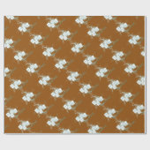 Mahjong blau geschenkpapier (Flach)