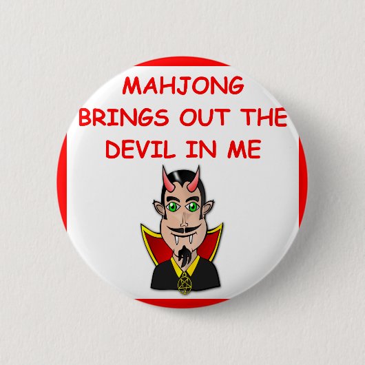 mahjong button (Vorderseite)