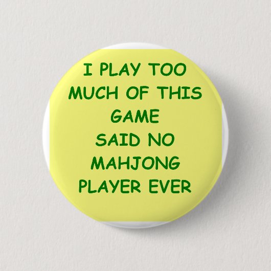mahjong button (Vorderseite)