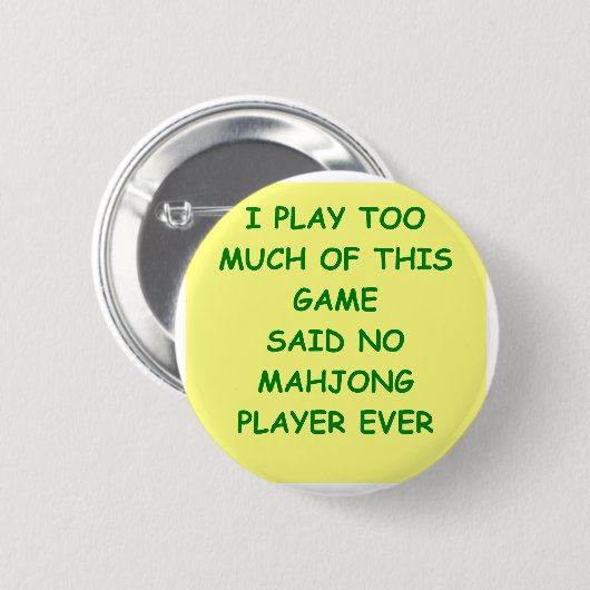 mahjong button (Vorne & Hinten)