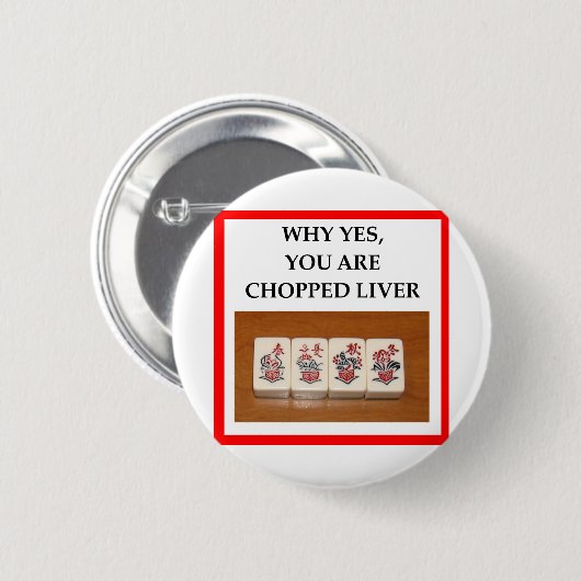 MAHJONG BUTTON (Vorne & Hinten)