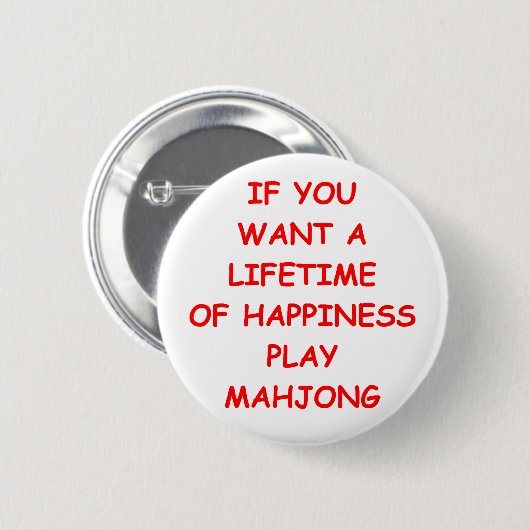 mahjong button (Vorne & Hinten)