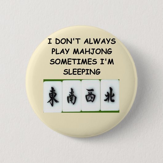mahjong button (Vorderseite)