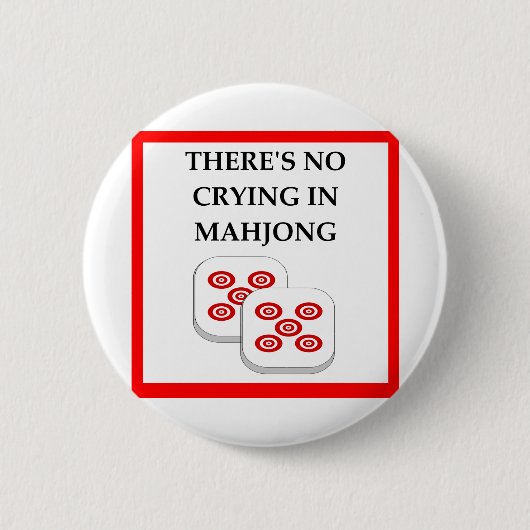 MAHJONG BUTTON (Vorderseite)